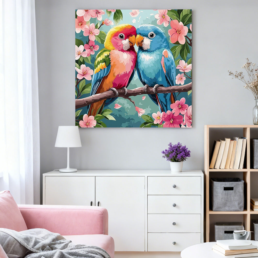 HUACAN Diamond Painting Bird F - Resin Art Rose recension och pris