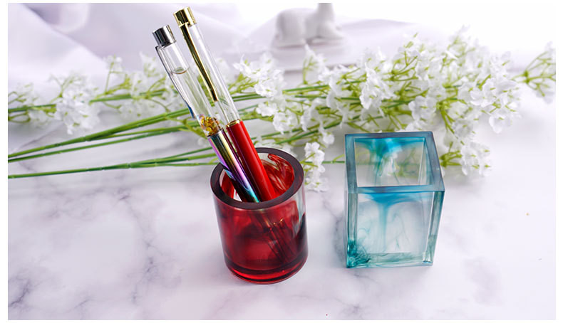 DIY Round Pen Container Ashtra - Resin Art Equipment recension och pris