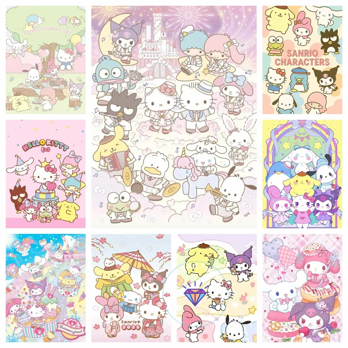 Sanrio Family Collection Diamo - Resin Art Work recension och pris