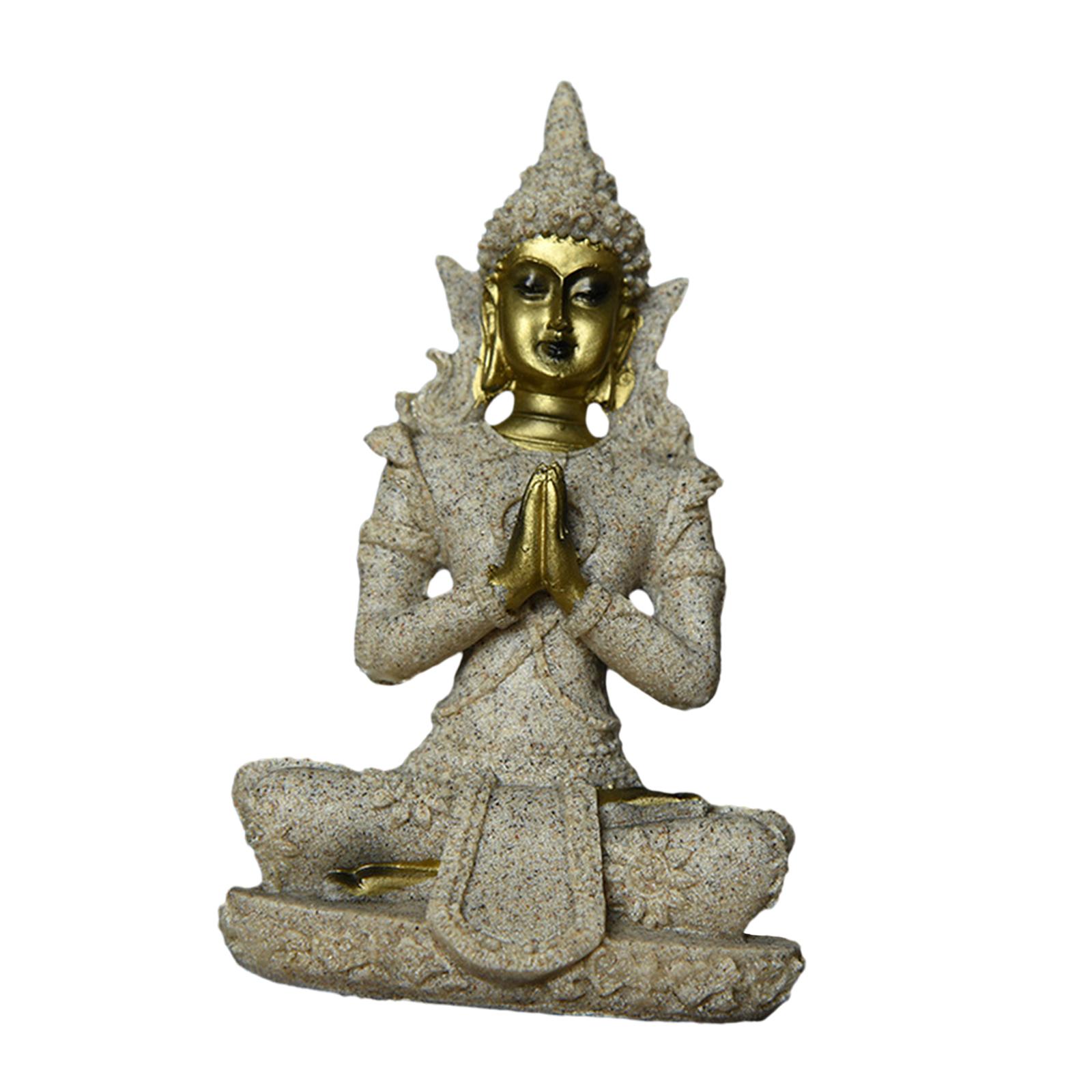 Antique Resin Buddha Statue Fi - Resin Art Work recension och pris