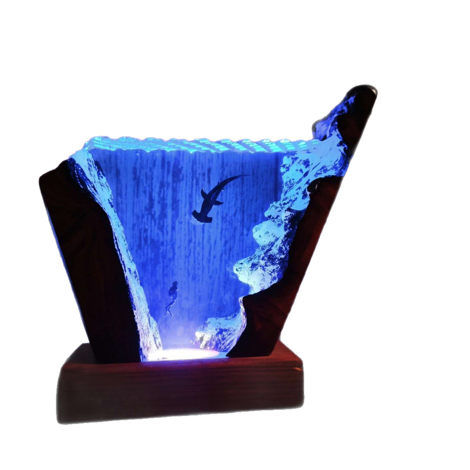 6 * 4-inch Ocean Series Diver  - Resin Art Wedding Gift recension och pris