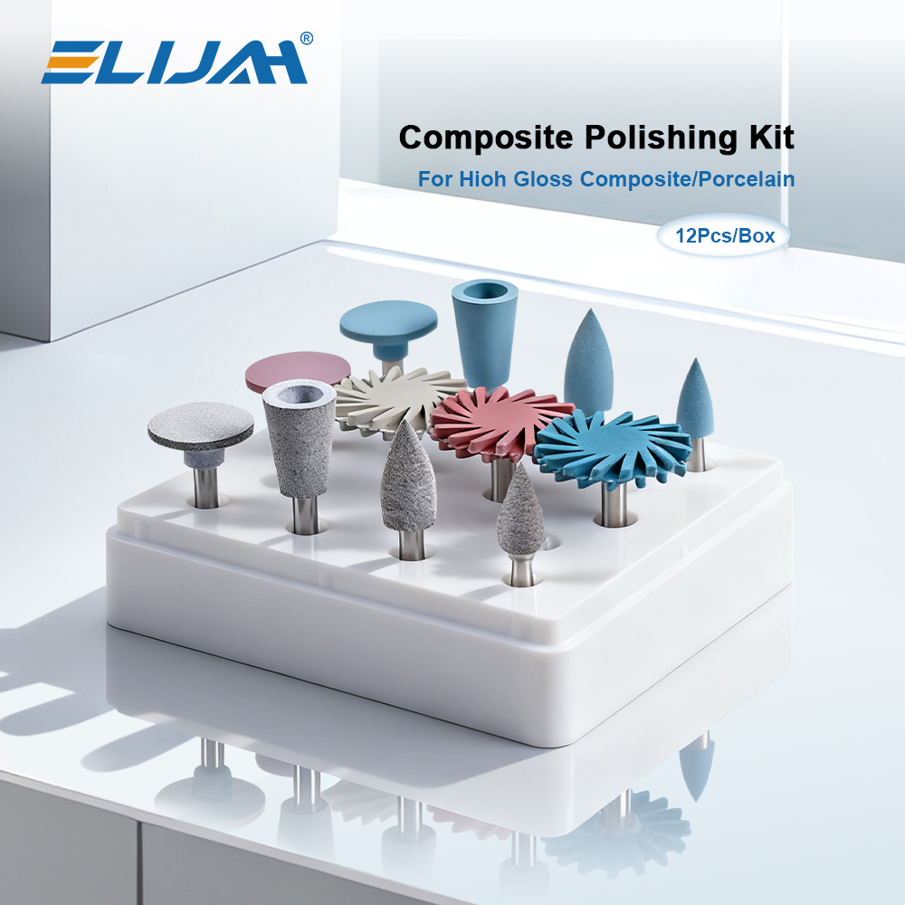 12Pcs/box Dental RA Rubber Dia - Resin Art Case recension och pris