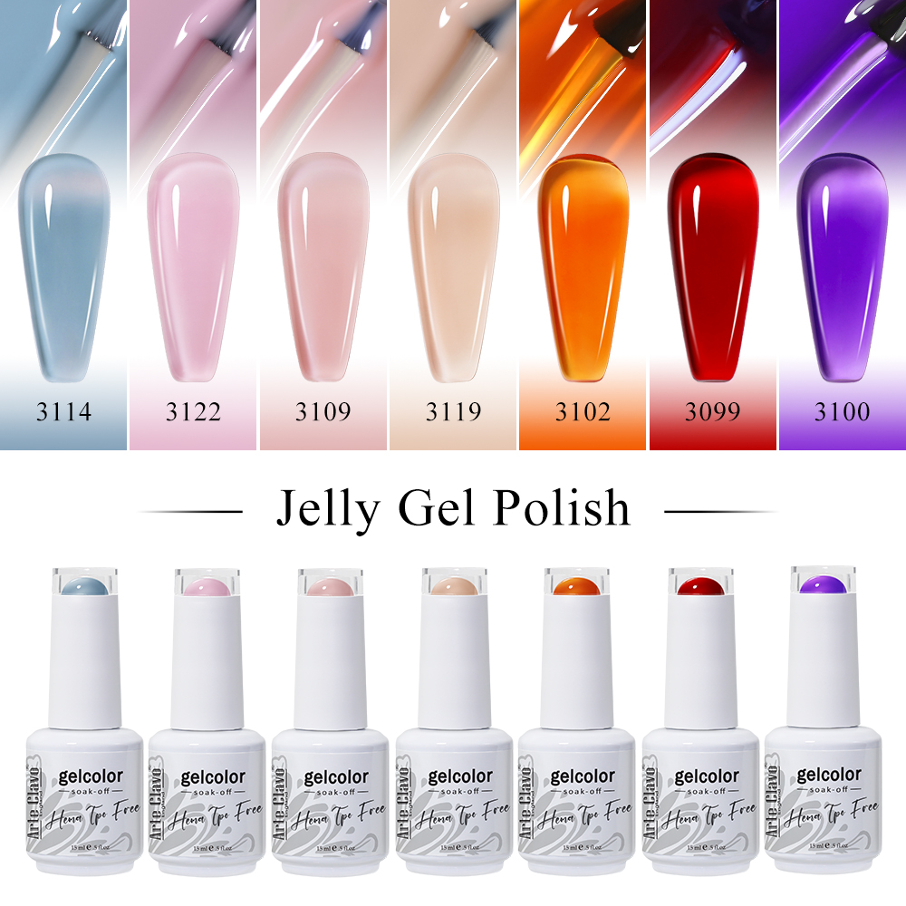Arte Clavo 15ml Jelly Gel Nail - Resin Art Equipment recension och pris