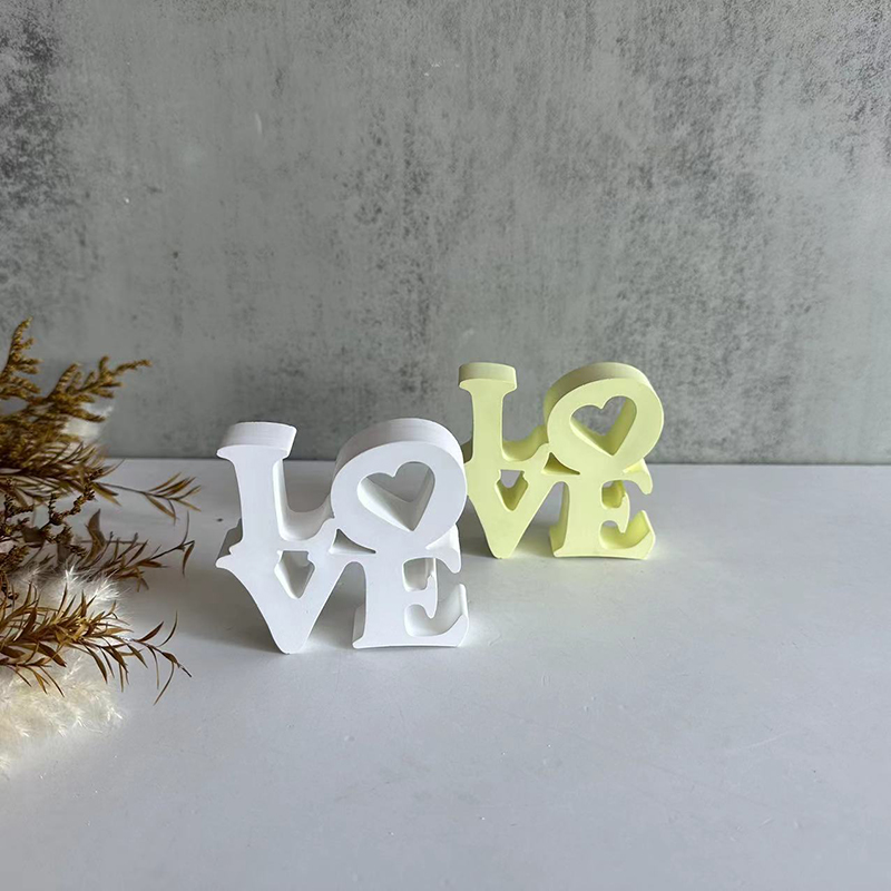 Letter LOVE Silicone Mold DIY  - Resin Art Alphabet recension och pris