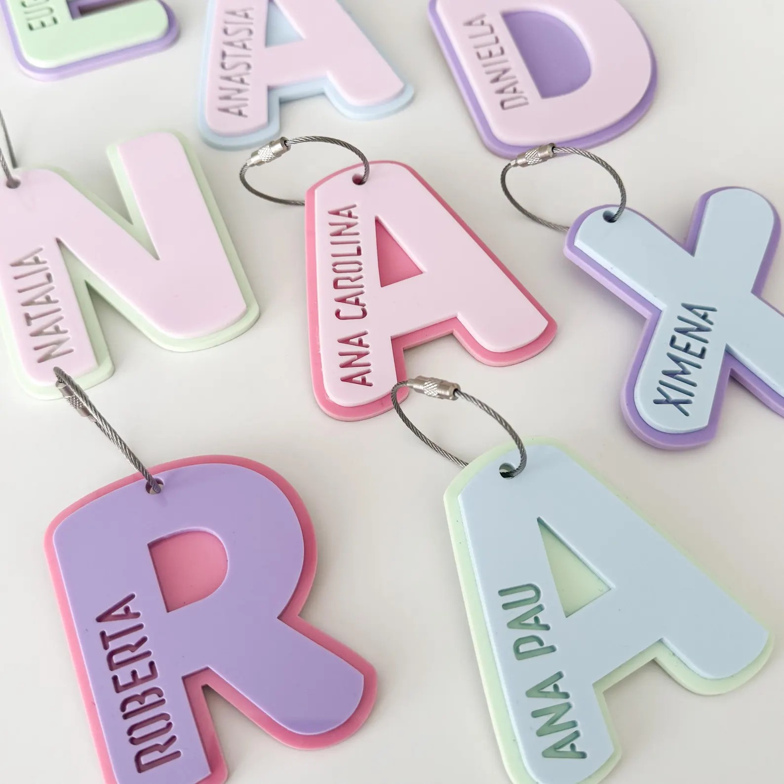 Custom Letter Hollow Name Keyc - Resin Art Alphabet recension och pris